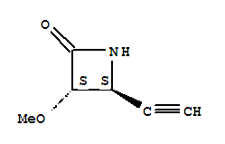 2-AZETIDIN-1-YLNE,4-ETHYNYL-3-METHOXY-,TRANS-