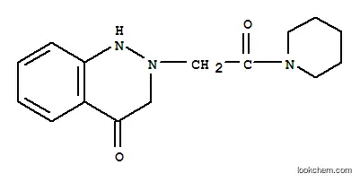 Piperidine, 1-((3,4-dihydro-4-oxo-2(1H)-cinnolinyl)acetyl)-