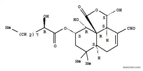 (3S,6aS,9S,10R,10aR)-4-formyl-3,10-dihydroxy-7,7-dimethyl-1-oxo-3,3a,6,6a,7,8,9,10-octahydronaphtho[1,8a-c]furan-9-yl 2-hydroxydecanoate