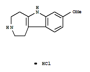 8-methoxy-1,2,3,4,5,6-hexahydroazepino[4,5-b]indol-6-ium chloride