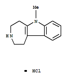Azepino[4,5-b]indole,1,2,3,4,5,6-hexahydro-6-methyl-, hydrochloride (1:1)