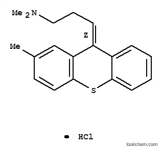 cis-2-Methyl-9-(3-dimethylaminopropylidene)thioxanthene hydrochloride
