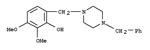 (2,3-DIMETHOXY-6[[4-BENZYL)-(PIPERAZIN-1-YL)]METHYL]PHENOL 2HCLCAS
