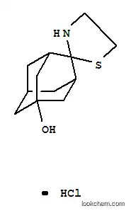 Spiro(thiazolidine-2,2'-tricyclo(3.3.1.1(sup 3,7))decan)-5'-ol, hydrochloride