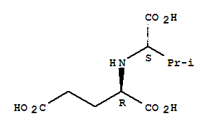 Molecular Structure of 159650-14-3 (D-Glutamic acid,N-[(1S)-1-carboxy-2-methylpropyl]-)