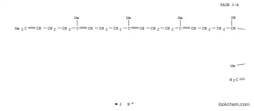 Molecular Structure of 159653-45-9 (Ferrate(1-),[7-ethenyl-17-formyl-12-[(5E,9E,13E)-1-hydroxy-5,9,13,17-tetramethyl-4,8,12,16-octadecatetraenyl]-3,8,13-trimethyl-21H,23H-porphine-2,18-dipropanoato(4-)-kN21,kN22,kN23,kN24]-, dihydrogen, (SP-4-2)-(9CI))