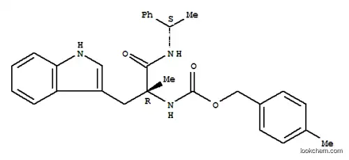 Molecular Structure of 159672-36-3 (alpha-methyl-Nalpha-{[(4-methylbenzyl)oxy]carbonyl}-N-[(1S)-1-phenylethyl]-D-tryptophanamide)