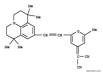 Molecular Structure of 159788-00-8 (4-(Dicyanomethylene)-2-methyl-6-(1,1,7,7-tetramethyljulolidyl-9-enyl)-4H-pyran)