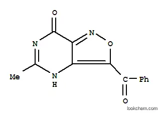 Molecular Structure of 159850-73-4 (5-methyl-3-(phenylcarbonyl)isoxazolo[4,3-d]pyrimidin-7(4H)-one)
