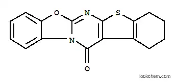 Molecular Structure of 159852-68-3 (13H-[1]Benzothieno[2',3':4,5]pyrimido[2,1-b]benzoxazol-13-one,1,2,3,4-tetrahydro-)
