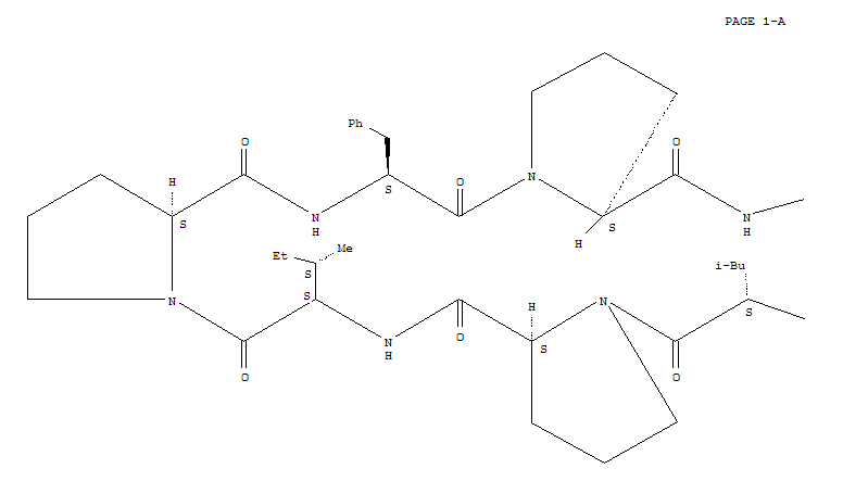 Molecular Structure of 160072-82-2 (Phakellistatin 6 (9CI))