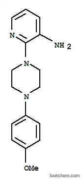 Molecular Structure of 16019-78-6 (2-[4-(4-methoxyphenyl)piperazin-1-yl]pyridin-3-amine)