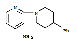 3-Pyridinamine,2-(4-phenyl-1-piperidinyl)- cas  16019-85-5