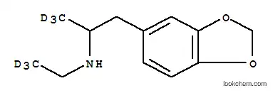 Molecular Structure of 160227-44-1 ((+/-)-3,4-METHYLENEDIOXYETHYLAMPHETAMINE-D6)