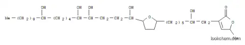 2(5H)-Furanone,3-[2-hydroxy-7-[tetrahydro-5-(1,4,5,10-tetrahydroxynonadecyl)-2-furanyl]heptyl]-5-methyl-(9CI)