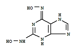 9H-Purine-2,6-diamine,N2,N6-dihydroxy- cas  16033-27-5