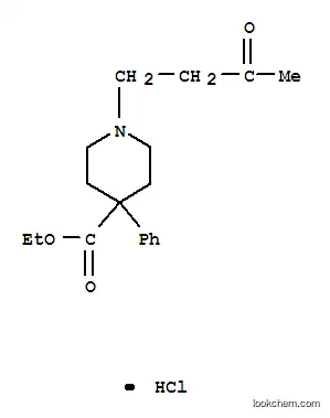 1-(3-Oxobutyl)-4-phenylisonipecotic acid ethyl ester hydrochloride