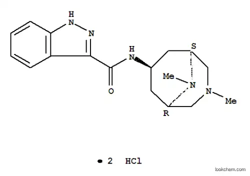 N-[(1S,5R)-7,9-dimethyl-7,9-diazabicyclo[3.3.1]non-3-yl]-1H-indazole-3-carboxamide dihydrochloride