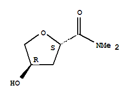 2-Furancarboxamide,tetrahydro-4-hydroxy-N,N-dimethyl-,(2S-trans)-(9CI)