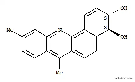 Molecular Structure of 160637-30-9 (TRANS-3,4-DIHYDRO-3,4-DIHYDROXY-7,10-DIMETHYLBENZ[C]ACRIDINE)