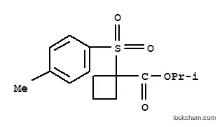 Molecular Structure of 160790-13-6 (propan-2-yl 1-(phenylsulfonyl)cyclobutanecarboxylate)