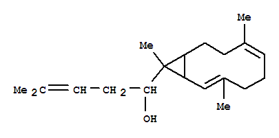 Bicyclo[8.1.0]undeca-2,6-diene-11-methanol,3,7,11-trimethyl-a-(3-methyl-2-butenyl)-(9CI)
