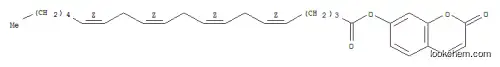 Molecular Structure of 161180-11-6 (UMBELLIFERYL ARACHIDONATE)