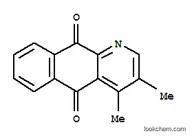 Molecular Structure of 161237-39-4 (3,4-dimethylbenzo[g]quinoline-5,10-dione)