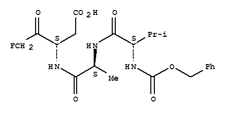 (5S,8S,11S)-11-(2-Fluoroacetyl)-5-isopropyl-8-methyl-3,6,9-trioxo-1-phenyl-2-oxa-4,7,10-triazatridecan-13-oic acid