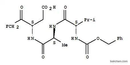 Molecular Structure of 161401-82-7 (Z-Vad-fmk, non-methylated)