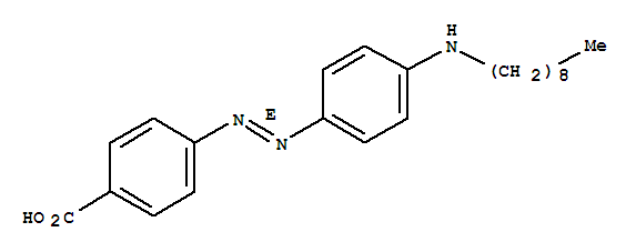 Molecular Structure of 161401-92-9 (Benzoic acid,4-[(1E)-[4-(nonylamino)phenyl]azo]- (9CI))