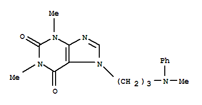 1H-Purine-2,6-dione,3,7-dihydro-1,3-dimethyl-7-[3-(methylphenylamino)propyl]-