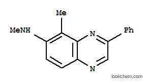 Molecular Structure of 161697-02-5 (N,5-dimethyl-3-phenylquinoxalin-6-amine)