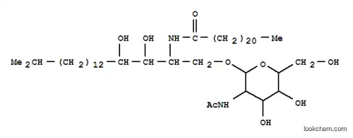 Molecular Structure of 161842-87-1 (Docosanamide,N-[(1S,2S,3R)-1-[[[2-(acetylamino)-2-deoxy-b-D-glucopyranosyl]oxy]methyl]-2,3-dihydroxy-16-methylheptadecyl]-(9CI))