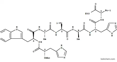 Molecular Structure of 162067-05-2 (3-9-Neuromedin C (swinespinal cord), N-acetyl-7-D-alanine-, ethyl ester (9CI))