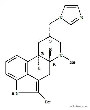 Molecular Structure of 162070-37-3 ((8alpha,10xi)-2-bromo-8-(1H-imidazol-1-ylmethyl)-6-methylergoline)
