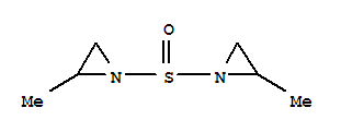 Molecular Structure of 1623-83-2 (Aziridine,1,1'-sulfinylbis[2-methyl- (7CI,8CI))