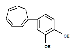 1,2-BENZENEDIOL,4-(1,3,5-CYCLOHEPTATRIEN-1-YL)-CAS