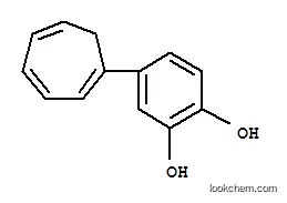 Molecular Structure of 16235-31-7 (1,2-Benzenediol, 4-(1,3,5-cycloheptatrien-1-yl)- (9CI))