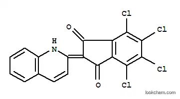 Molecular Structure of 162355-07-9 (4,5,6,7-tetrachloro-2-quinolin-2(1H)-ylidene-1H-indene-1,3(2H)-dione)