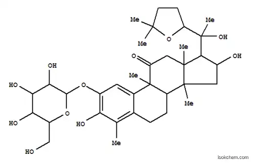 Molecular Structure of 162857-57-0 (19-Norcholesta-1,3,5(10)-trien-11-one,22,25-epoxy-2-(b-D-glucopyranosyloxy)-3,16,20-trihydroxy-4,9,14-trimethyl-,(9b,16a)- (9CI))