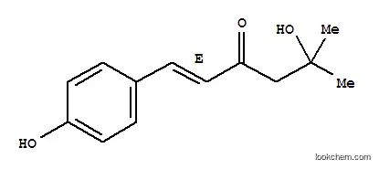Molecular Structure of 162857-70-7 (1-Hexen-3-one,5-hydroxy-1-(4-hydroxyphenyl)-5-methyl-, (1E)-)