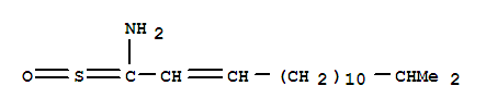 Molecular Structure of 162857-73-0 (2-Pentadecenethioamide,14-methyl-, S-oxide (9CI))