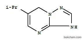 Molecular Structure of 163078-89-5 ([1,2,4]Triazolo[1,5-a]pyrimidine,1,7-dihydro-6-(1-methylethyl)-(9CI))