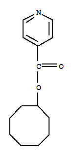 4-Pyridinecarboxylicacidcyclooctylester