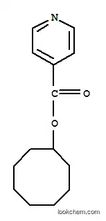 Molecular Structure of 163778-03-8 (4-Pyridinecarboxylicacidcyclooctylester)