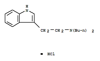 N-butyl-N-[2-(1H-indol-3-yl)ethyl]butan-1-aminium chloride