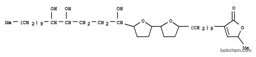 2(5H)-Furanone,5-methyl-3-[9-[octahydro-5'-(1,4,5-trihydroxypentadecyl)[2,2'-bifuran]-5-yl]nonyl]-(9CI)
