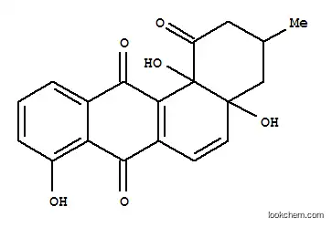 Benz[a]anthracene-1,7,12(2H)-trione,3,4,4a,12b-tetrahydro-3a,8,12b-trihydroxy-3-methyl- (9CI)
