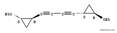 Cyclopropane, 1,1-(1,3-butadiyne-1,4-diyl)bis[2-ethoxy-, [1alpha(1S*,2R*),2ba]- (9CI)